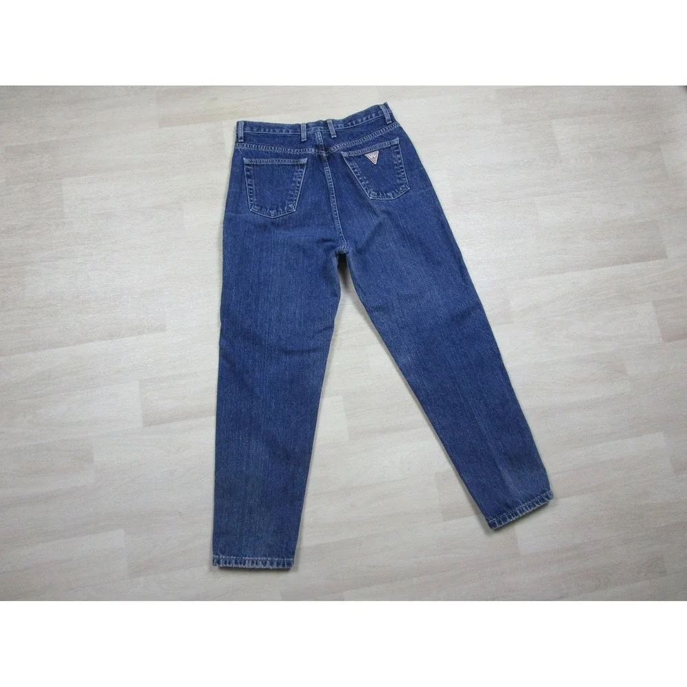Vintage 90s Guess Georges Marciano Jeans Womens (30x27) High Rise Tapered‎ USA